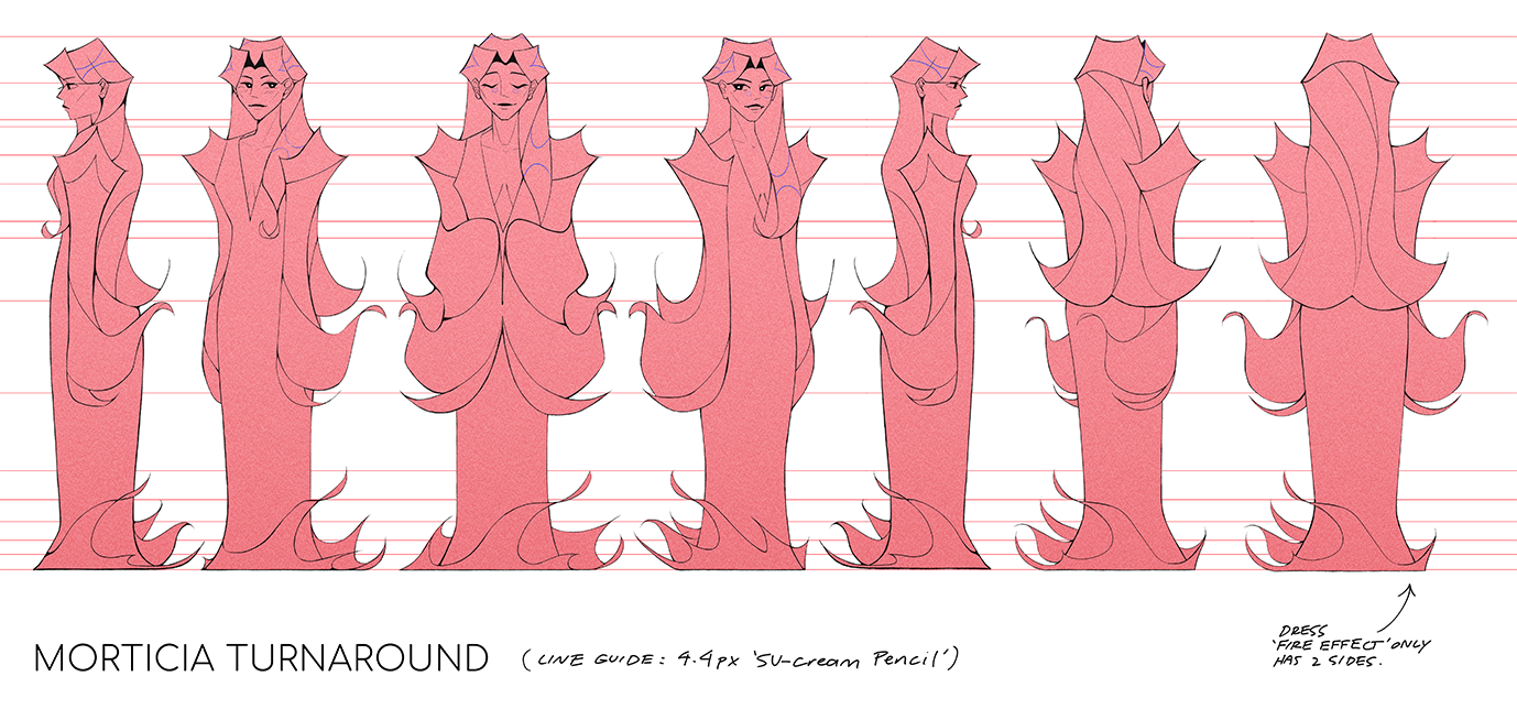 Morticia Turnaround