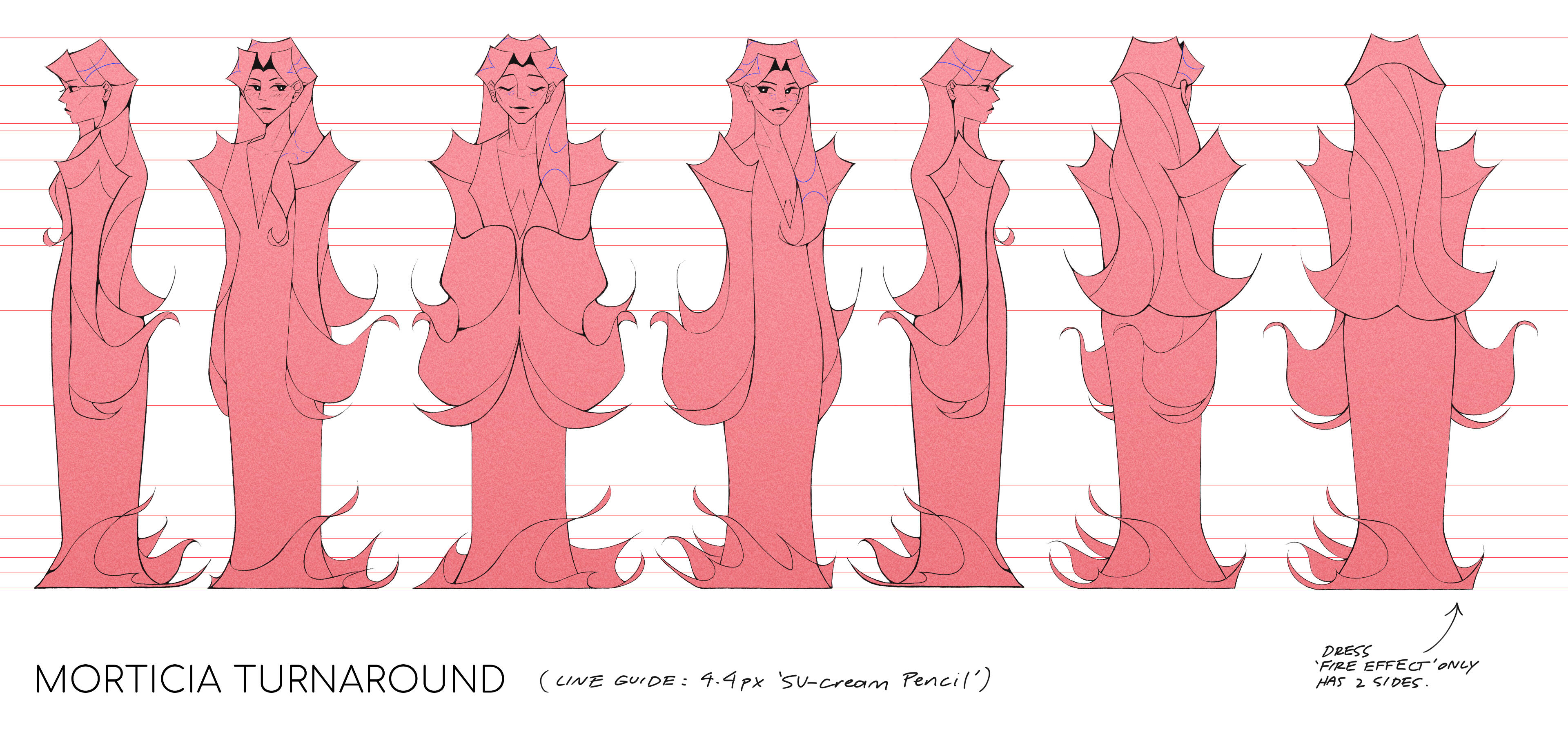 Morticia Turnaround