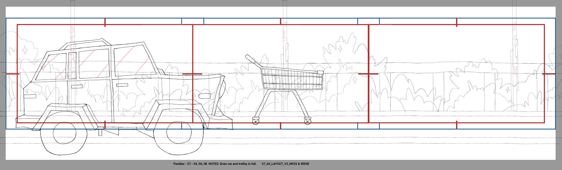Background Layout Design - Irene Le, Revisions - Ness